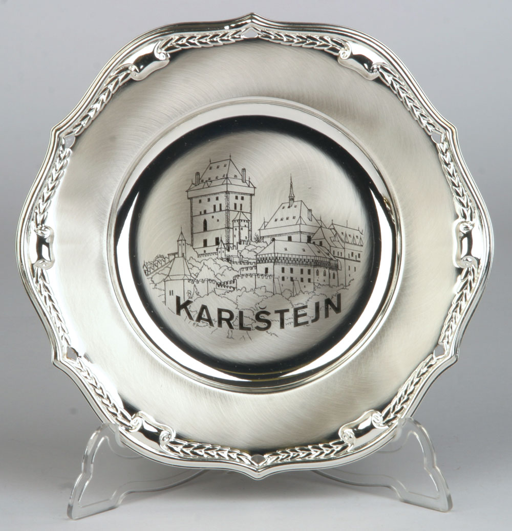 foto upom�nkov� tal��ek - Karl�tejn